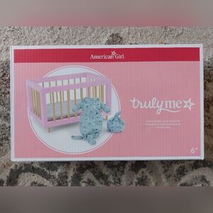 American Girl Truly Me Little Bitty Baby Crib And Sleeper Set